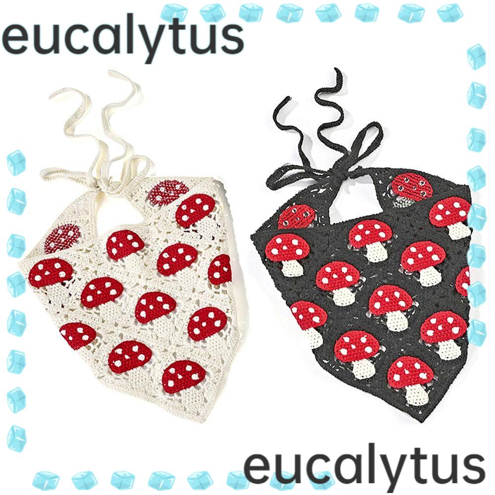 eucalytus1-ที่คาดผม-ผ้าพันคอ-ผ้าโพกหัว-ทรงสามเหลี่ยม-ลายเห็ด