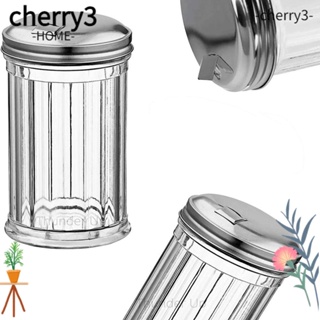 Cherry3 ขวดเทเครื่องเทศ สเตนเลส 5.62 นิ้ว เติมได้ สําหรับห้องครัว ร้านอาหาร