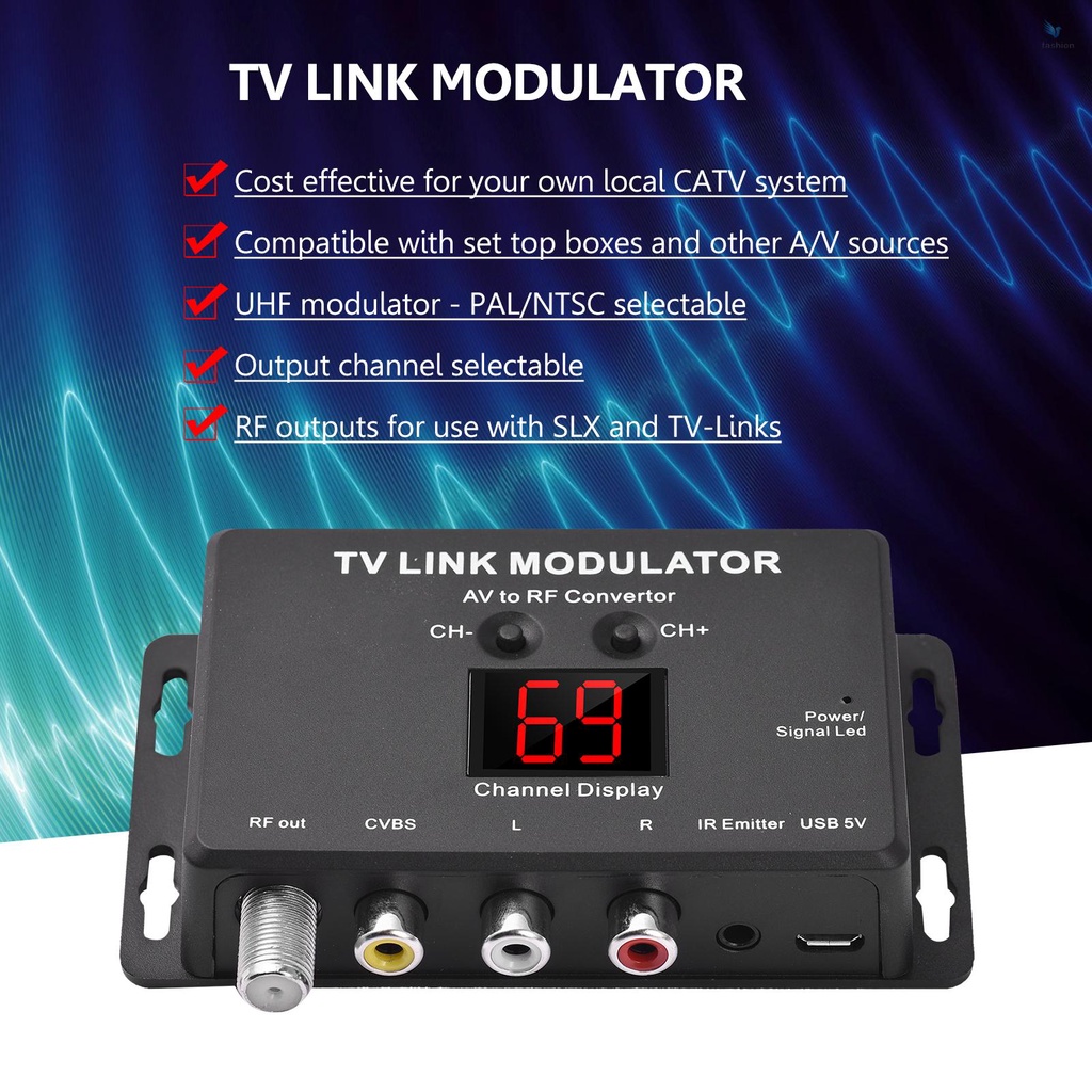 fash-tm80-tv-link-modulator-av-เป็น-rf-ตัวแปลง