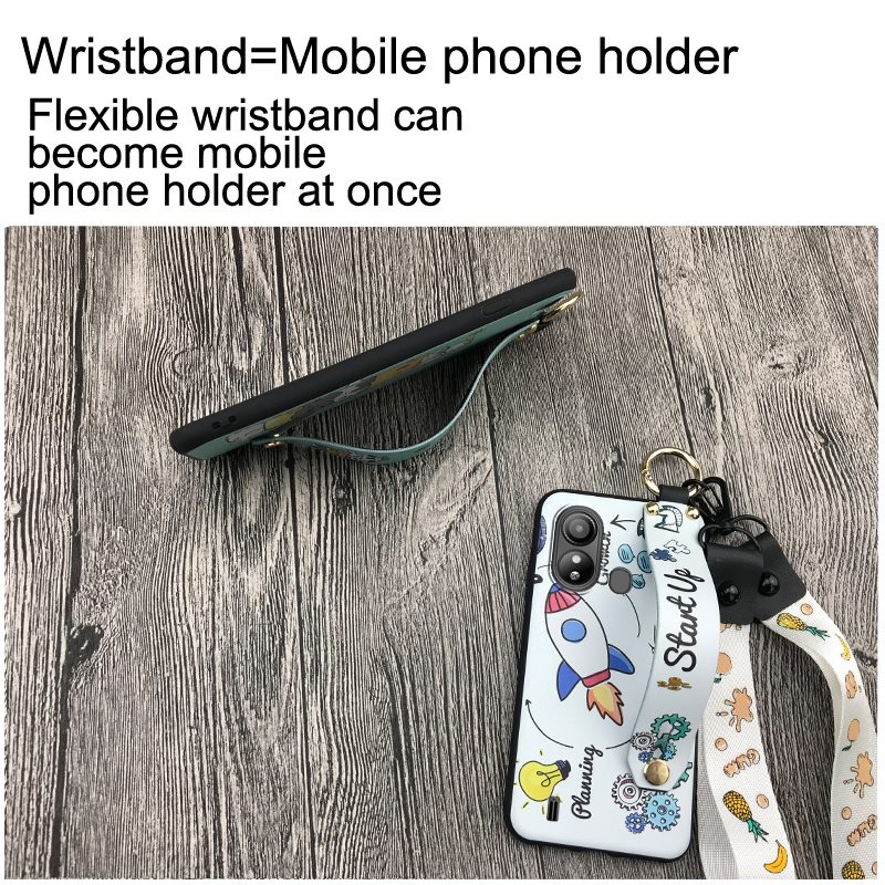 cute-lanyard-phone-case-for-zte-blade-l220-protective-shockproof-durable-cartoon-wristband-wrist-strap-soft-case-phone-holder