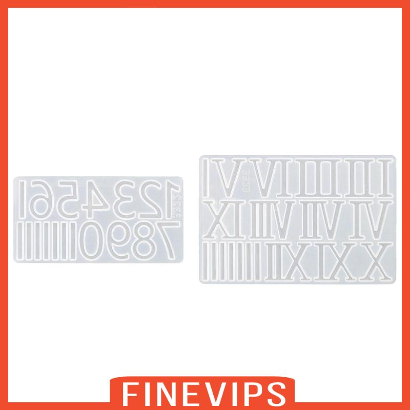 finevips-โมเดลตัวเลขอาหรับ-และตัวเลขโรมัน-แบบซิลิโคน-ทนทาน-สําหรับตกแต่งบ้าน-diy