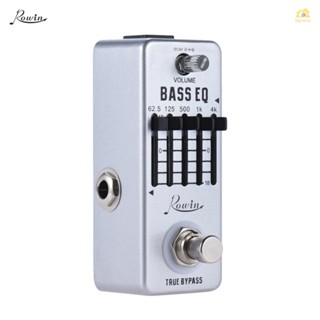 Banana_pie Rowin แป้นเหยียบเอฟเฟคกีตาร์ เบส อะลูมิเนียมอัลลอย 5-Band EQ