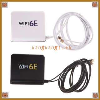 Bang Tri Band 2 4 5Ghz 6Ghz เสาอากาศขยายทิศทางสูง สําหรับ AX210 200 NGW Wifi 6E 6 5 อะแดปเตอร์ Wifi6