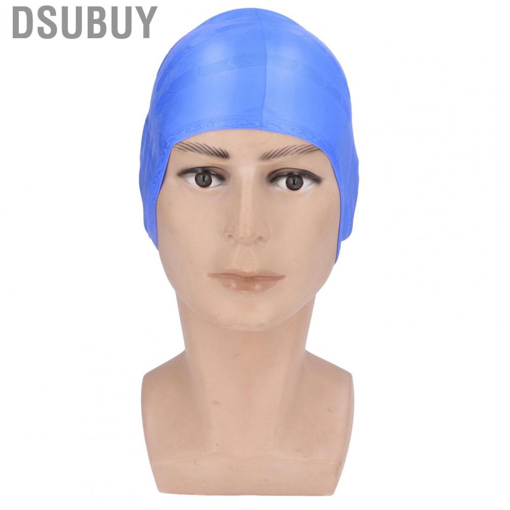 dsubuy-blue-swimming-hat-ear-pocket-design-for-diving-pools