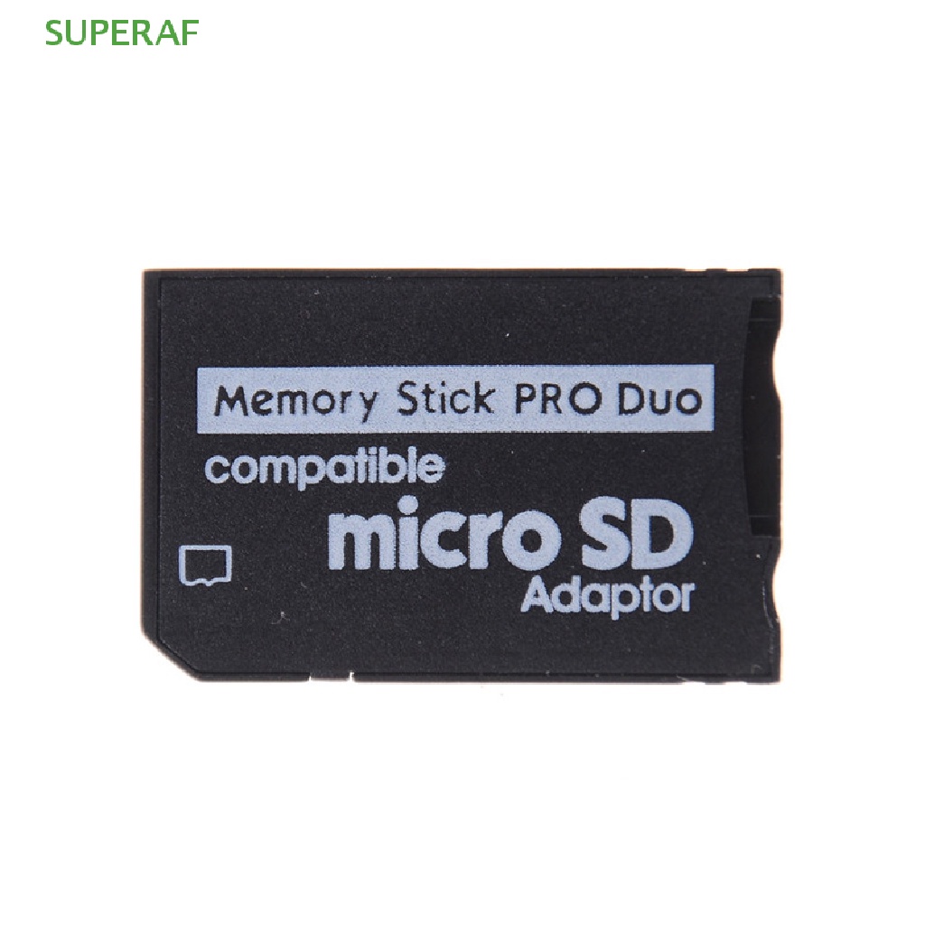 superaf-อะแดปเตอร์การ์ดหน่วยความจํา-micro-sd-เป็น-memory-stick-สําหรับ-psp-ขายดี