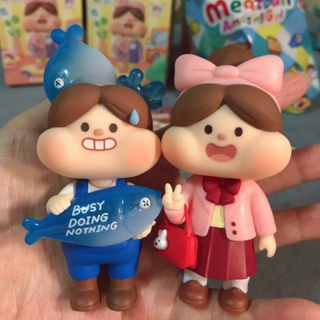 【ของแท้】กล่องสุ่ม ตุ๊กตาฟิกเกอร์ Meatball Amazing Girl Series ของเล่นสําหรับเด็ก