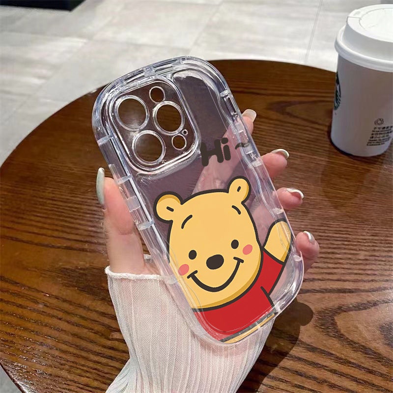 เคสโทรศัพท์มือถือใส-แบบนิ่ม-ลายหมีพูห์-กันกระแทก-สําหรับ-apple-iphone-14-13promax-12-11-7-8p-xs-xr-dp5i