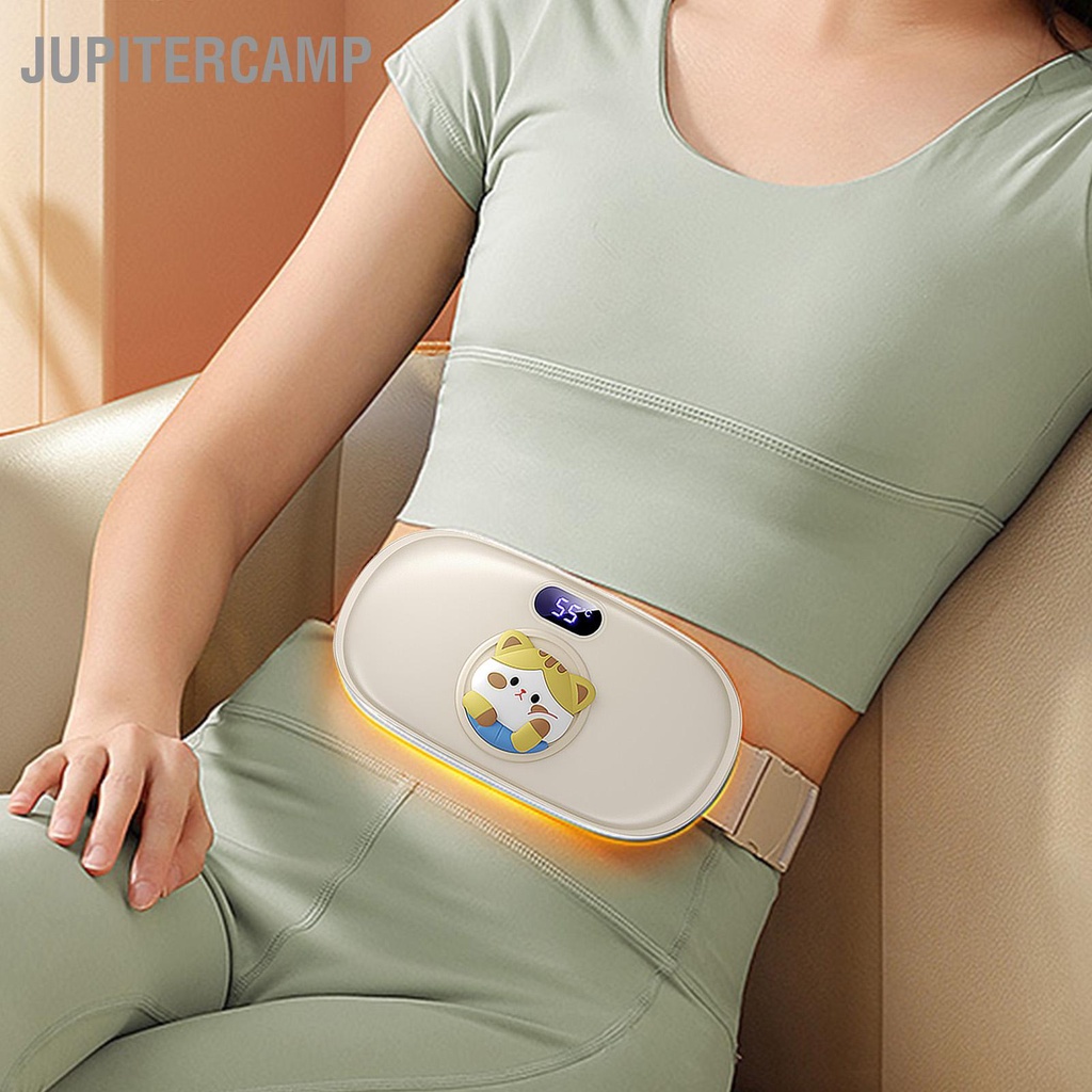 jupitercamp-เข็มขัดอุ่นมดลูกไฟฟ้าช่วยเพิ่มการไหลเวียนโลหิต-visualized-smart-temperature-control-dysmenorrhea-relief-belt