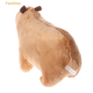 Families&gt; ตุ๊กตานุ่ม รูปการ์ตูน Capybara ขนาด 29 ซม. ของเล่นสําหรับเด็ก