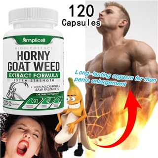 Horny Goat Weed 1000 mg 60/120 Rapid Release Capsules