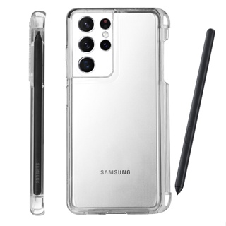 เคสโทรศัพท์มือถือ พร้อมช่องใส่ปากกา สําหรับ Samsung Galaxy S21 Ultra S21 Ultra