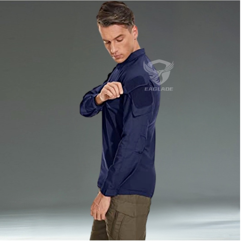 eaglade-เสื้อเชิ้ตยาว-ลายกบยุทธวิธี-ydjx-g2-lt-สีฟ้า-ยืดหยุ่นได้