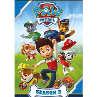 DVD ดีวีดี ขบวนการสี่ขาผจญภัย ปี 3 PAW Patrol Season 3 (26 ตอนจบ) (เสียง ไทย | ซับ ไม่มี) DVD ดีวีดี