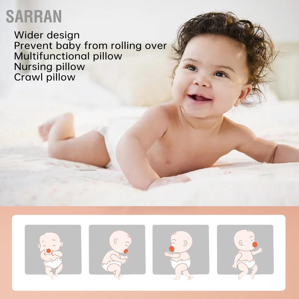 sarran-หมอนรองให้นมเด็กป้องกันการคายนม-30-องศาเฉียงลิ่มทารกหมอนนอนพยาบาล