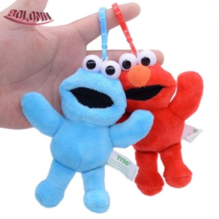 พวงกุญแจ จี้ตุ๊กตา Elmo Cookie Demon เหมาะกับของขวัญวันเกิด ของเล่นสําหรับเด็ก