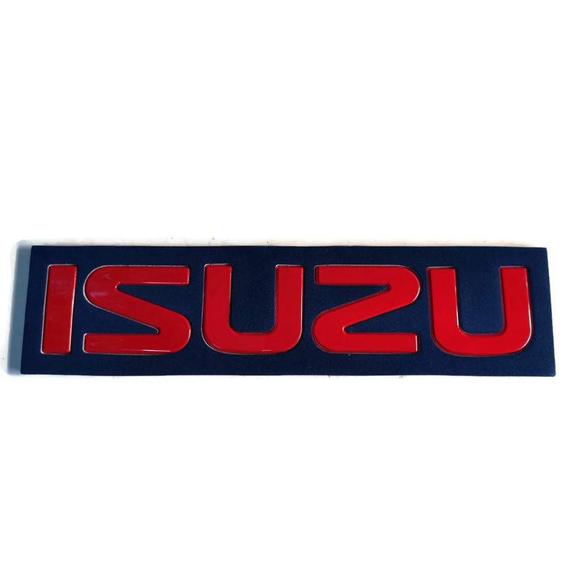 แนะนำ-logo-isuzu-สีแดงติดท้ายรถกะบะดราก้อนอาย-ราคาดีที่สุด-จบในที่เดียว