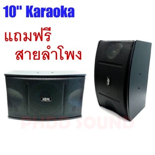 A-One ตู้ลำโพงคาราโอเกะ ลำโพง10 นิ้ว 300 วัตต์ Karaoke Speaker 10