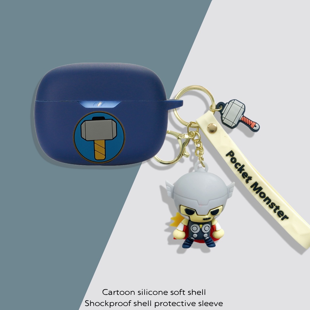 anker-soundcore-a20i-protective-case-cartoon-dinosaur-doraemon-keychain-pendant-anker-soundcore-a20i-silicone-soft-case-shockproof-case-protective-cover-cute-pug-anker-soundcore-life-dot-3i-life-note-