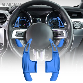 ALABAMAR 1 คู่อลูมิเนียมอัลลอยด์ Paddle Shifter Extension สำหรับ Ford Mustang V6 EcoBoost GT Shelby 2015-2022