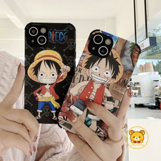 เคสโทรศัพท์มือถือ TPU นิ่ม กันตก ลายการ์ตูนลูฟี่ One Piece สําหรับ Xiaomi Poco M4 Pro 5G M3 Pro M5S X3 GT X2 C31 M3 M2 F3 F2 Pro Mi 10T Lite 9T Pro