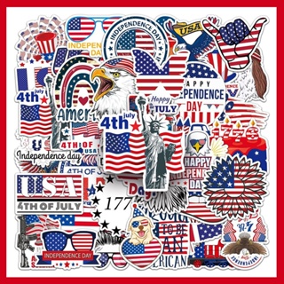สติกเกอร์ ลายกราฟฟิติ USA กันน้ํา สไตล์ญี่ปุ่น และอเมริกา สําหรับตกแต่งกระเป๋าเดินทาง จํานวน 50 ชิ้น