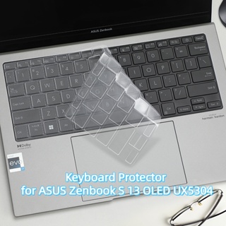 แผ่น TPU ป้องกันคีย์บอร์ด สําหรับ ASUS Zenbook S 13 OLED UX5304 13.3 นิ้ว