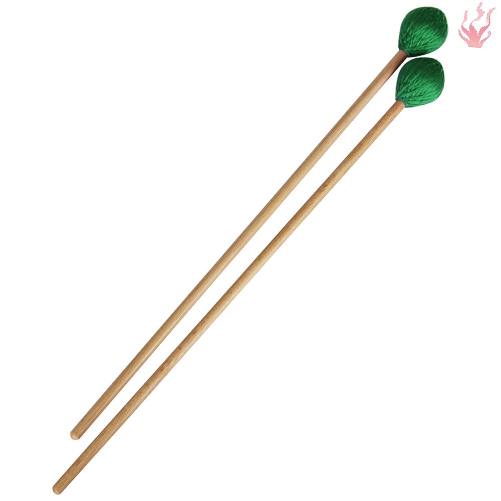 i-middle-marimba-ค้อนเคาะจังหวะระนาด-พร้อมด้ามจับไม้บีช-สีเขียว-สําหรับมืออาชีพ-1-คู่