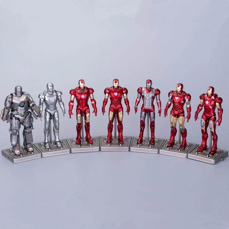 โมเดลฟิกเกอร์-marvel-iron-man-avengers-super-hero-spiderman-ของเล่นสําหรับเด็ก