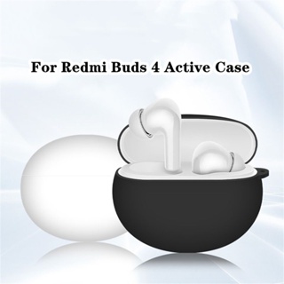 【จัดส่งรวดเร็ว】เคสหูฟัง แบบนิ่ม สีพื้น สําหรับ Redmi Buds 4 Redmi Buds 4