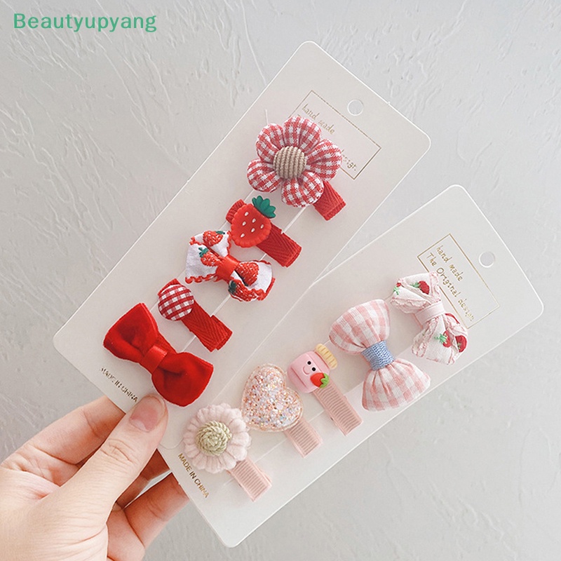 beautyupyang-กิ๊บติดผม-รูปโบว์น่ารัก-ขนาดเล็ก-เข้ากับทุกการแต่งกาย-เครื่องประดับผม-สําหรับเด็กผู้หญิง-5-แพ็ค