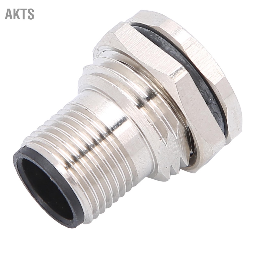 akts-เต้ารับกันน้ำ-4-ขา-แผงด้านหลัง-ขั้วต่อกันน้ำ-อุปกรณ์ไฟฟ้า-m12fp4