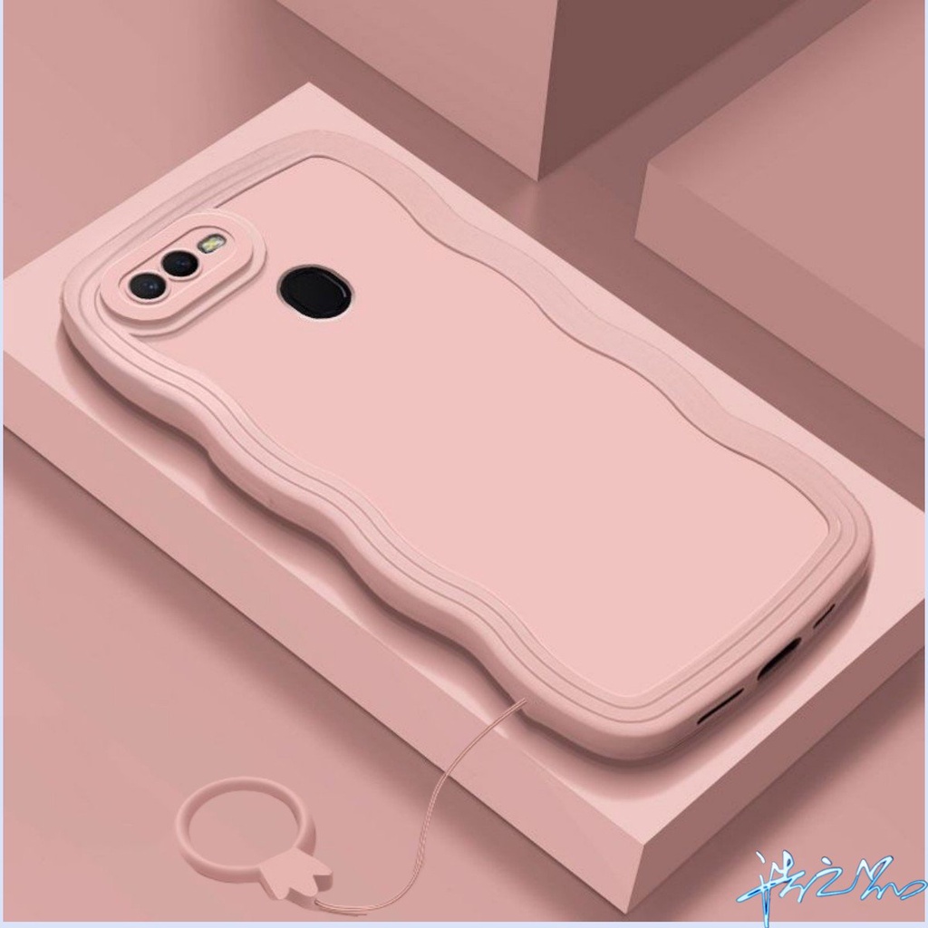 เคสโทรศัพท์มือถือ-tpu-ลาย-free-lanyard-เรียบง่าย-สําหรับ-oppo-a5s-a12-f9-pro-a9-a5-2020-a3s-a12e-a15-a15s-a53-a31-2020-a92-a52-a83-f11-5-สี