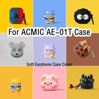 【Case Home】เคสหูฟัง แบบนิ่ม กันกระแทก กันการสึกหรอ สําหรับ ACMIC AE-01T ACMIC AE-01T
