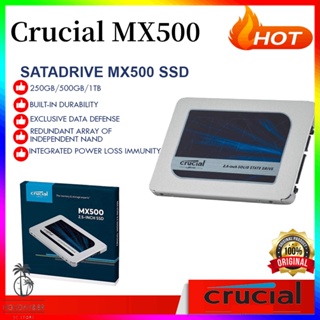 ฮาร์ดดิสก์ภายใน MX500 SSD 2TB SATA3 2.5 นิ้ว 1T สําหรับโน้ตบุ๊ก
