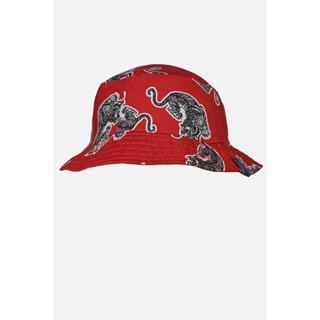 ESP หมวกทรงบักเก็ต (ใส่ได้ 2 ด้าน) ผู้ชาย สีแดง | Reversible Bucket Hat | 3541