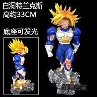 [New product in stock] seven Dragonball battle damage version of the universe clothing white hole big muscle trance hand-made model decoration statue TFRY