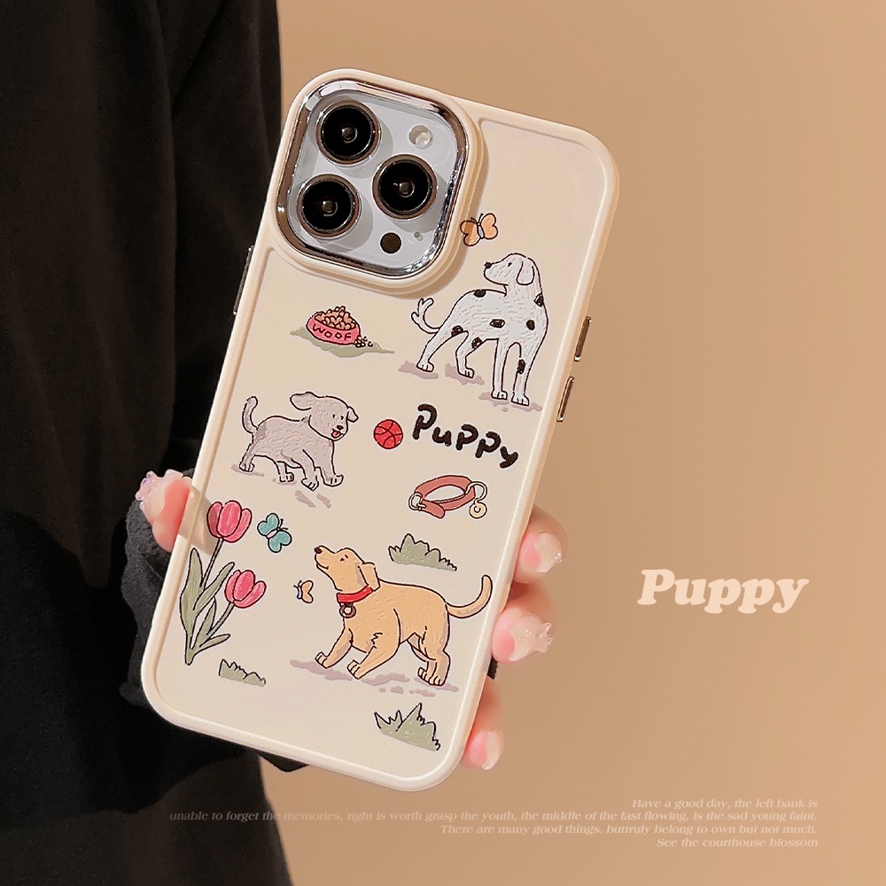 เคสโทรศัพท์มือถือแบบนิ่ม-ลายสุนัข-สีเบจ-สําหรับ-iphone-11-11promax-12-12pro-12promax-13-13pro-13promax-14-14pro-14promax-11