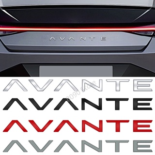 สติกเกอร์ตราสัญลักษณ์ AVANTE ดัดแปลง สําหรับติดตกแต่งรถยนต์ Hyundai