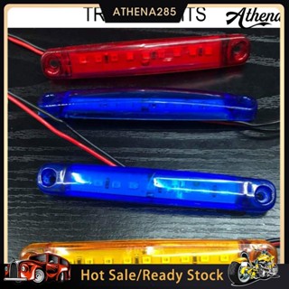 [COD]➤ไฟสัญญาณ LED DC 24V 8 ดวง สําหรับติดด้านข้างรถบรรทุก รถพ่วง 10 ชิ้น