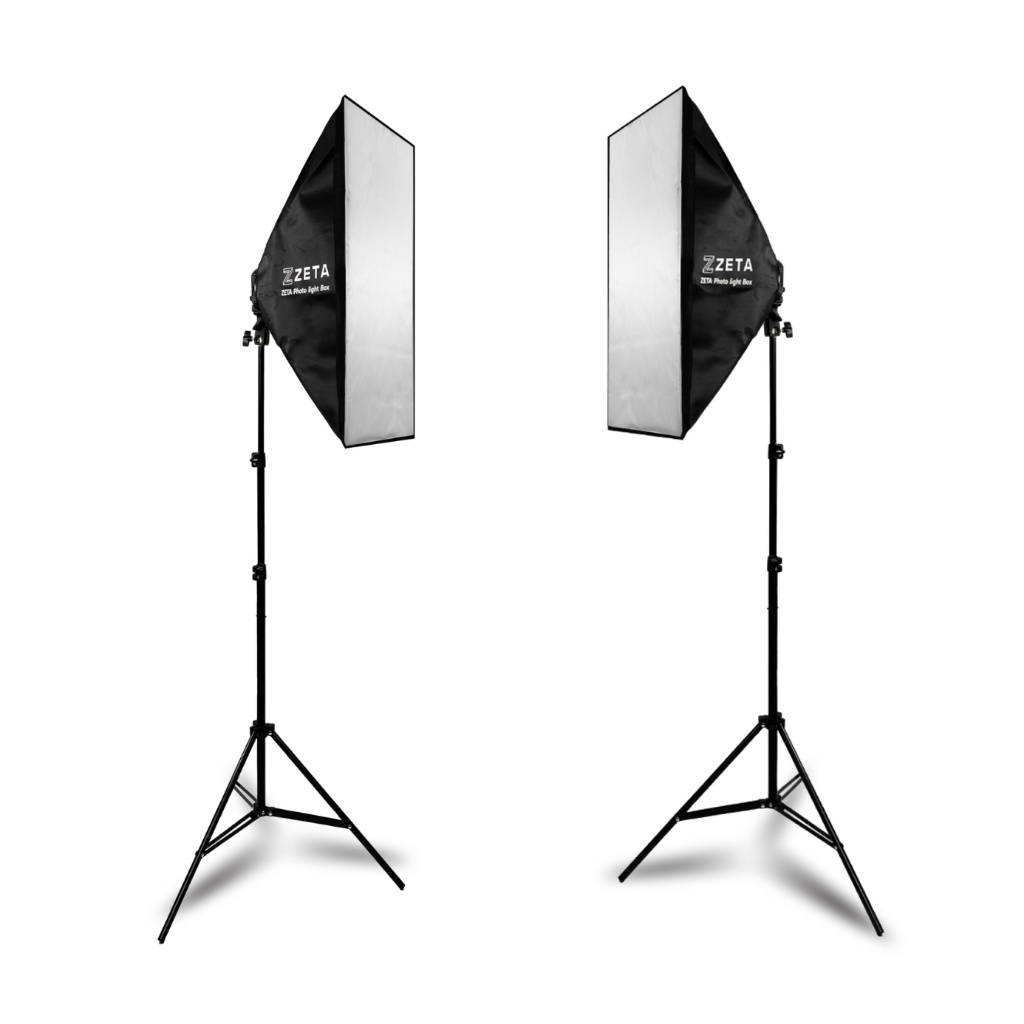 เซ็ตไฟสตูดิโอ-softbox-ขนาด-50x70-ไฟ-led-4-หัว-ชุดคู่-24w-ขาตั้ง-2-ม-ไฟถ่ายภาพ-ไฟถ่ายวิดีโอ-ไฟและอุปกรณ์เสริมสตูดิโอ