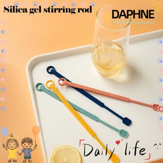 Daphne ช้อนซิลิโคน สําหรับคนชา กาแฟ น้ําผลไม้