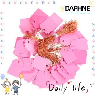 Daphne ป้ายชื่อต้นไม้หลากสี 100 ชิ้น