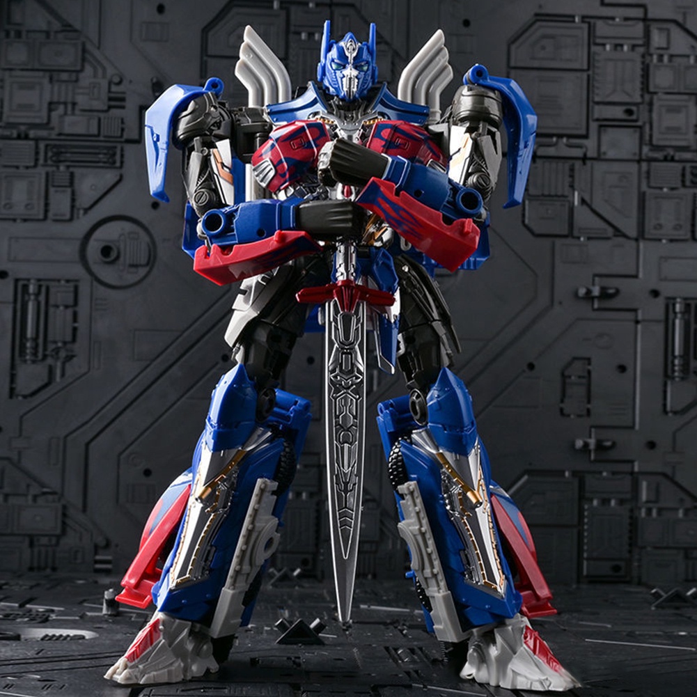 หุ่นยนต์แปลงร่าง-ทรานฟอร์เมอร์-22ซม-ของเล่นหุ่นยนต์-morphing-optimus-prime-ของเล่นโมเดล