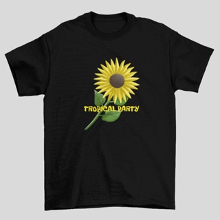 มีความสุข เสื้อยืด ลาย Lavier Tropical Party