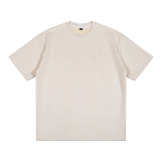 เสื้อยืดลําลอง คอกลม แขนสั้น ทรงหลวม สีพื้น แฟชั่นฤดูร้อน สไตล์เกาหลี สําหรับผู้ชาย