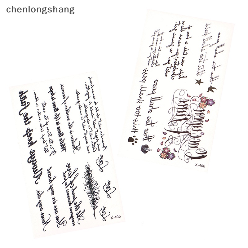 chenlongshang-สติกเกอร์รอยสักชั่วคราว-ลายตัวอักษรภาษาอังกฤษ-กันน้ํา-สําหรับผู้หญิง-และผู้ชาย-1-ชิ้น