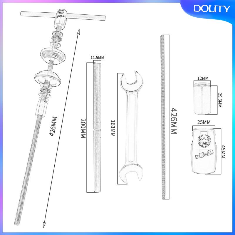 dolity-ชุดเครื่องมือติดตั้งกะโหลกจักรยาน-ติดตั้งง่าย-สําหรับซ่อมแซมรถจักรยาน-bmx