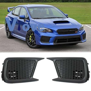 กระจังครอบไฟตัดหมอก ด้านหน้า ลายรังผึ้ง 57731VA400 57731VA410 สําหรับ Subaru WRX STI 2018 2019 2020 1 คู่