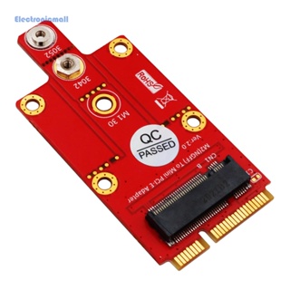 [ElectronicMall01.th] อะแดปเตอร์ M.2 Key B เป็น Mini PCI-e NGFF M2 เป็น Mini PCI Express สําหรับ 3G 4G 5G Modu AU