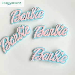 [Beautyupyang] กิ๊บติดผม ลายการ์ตูนบาร์บี้ ตัวอักษร หวานแหวว เครื่องประดับผม แฟชั่นเจ้าหญิง สําหรับเด็กผู้หญิง นักเรียน